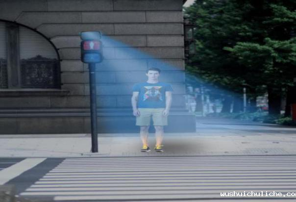 定向音箱聚音宝用在交通信号灯处