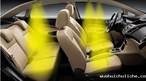 定向音响汽车应用效果图